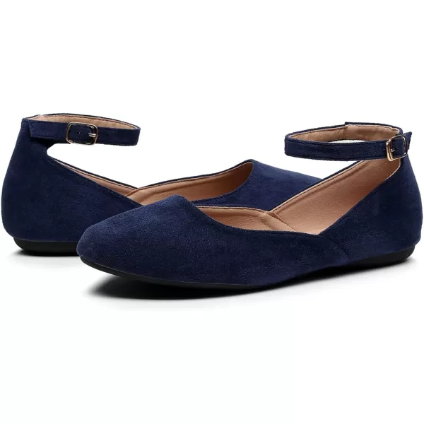 VenusCelia Women's Serenity Strap Flats Shoe