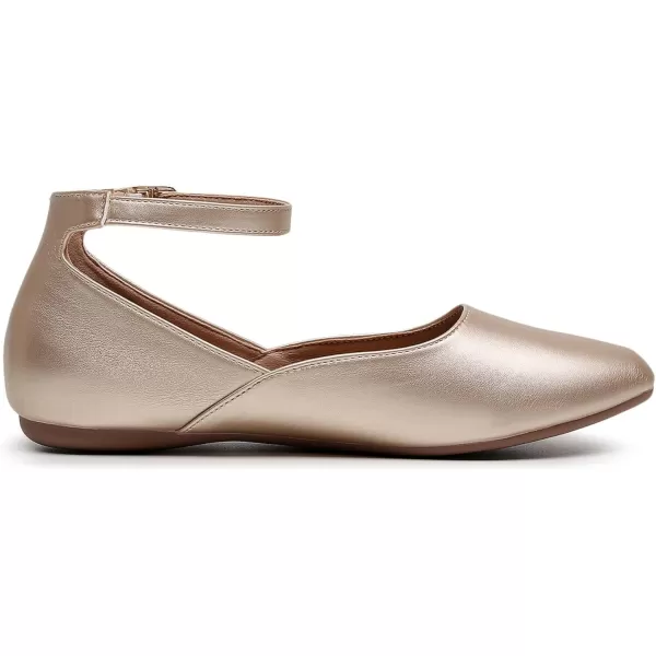 VenusCelia Women's Serenity Strap Flats Shoe