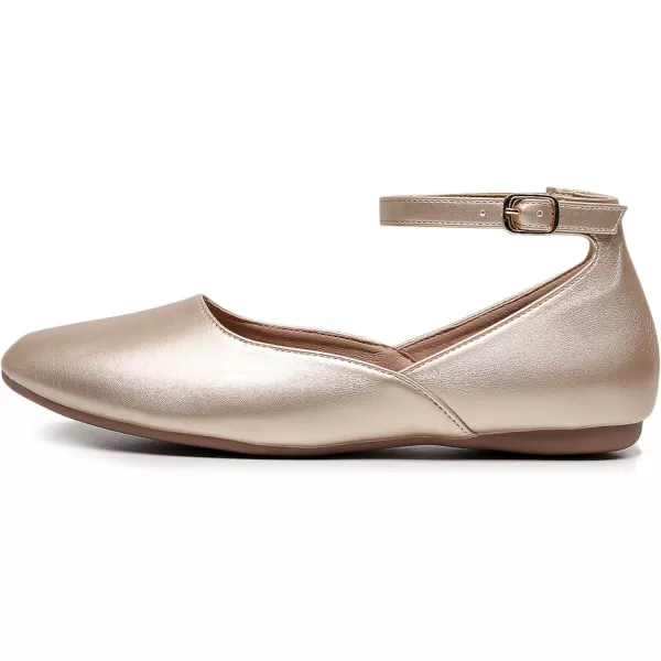 VenusCelia Women's Serenity Strap Flats Shoe