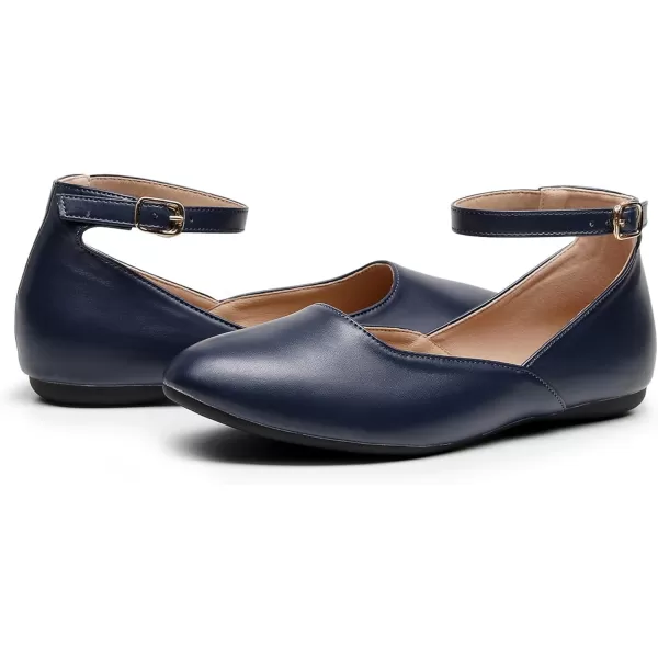 VenusCelia Women's Serenity Strap Flats Shoe
