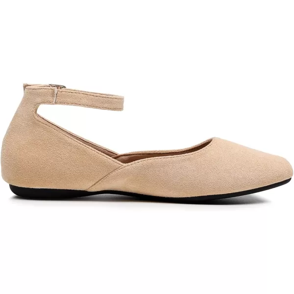 VenusCelia Women's Serenity Strap Flats Shoe