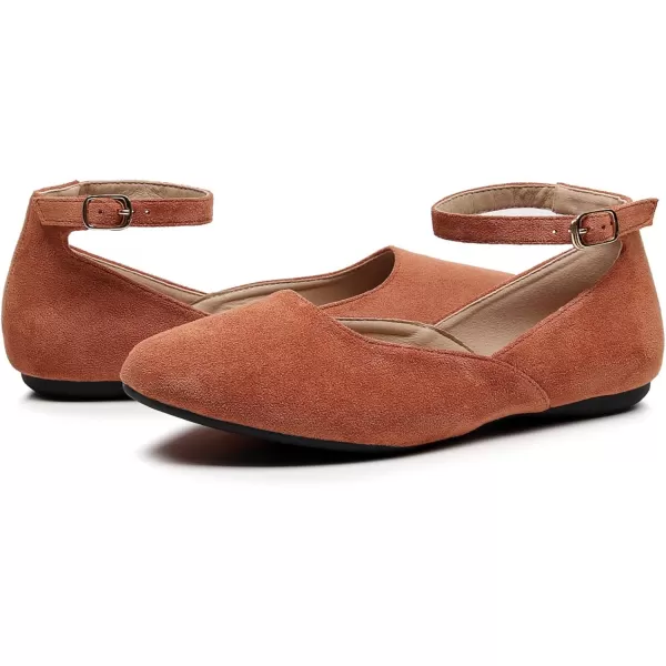 VenusCelia Women's Serenity Strap Flats Shoe