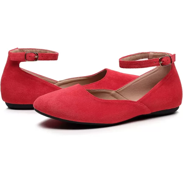 VenusCelia Women's Serenity Strap Flats Shoe