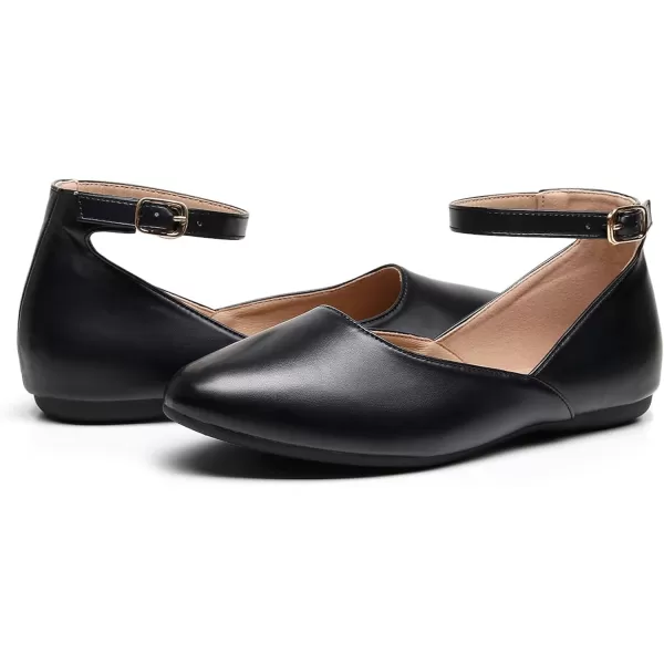 VenusCelia Women's Serenity Strap Flats Shoe