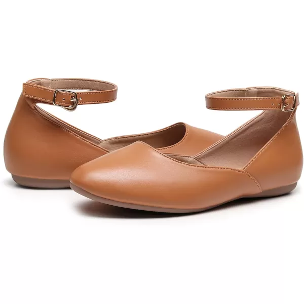 VenusCelia Women's Serenity Strap Flats Shoe