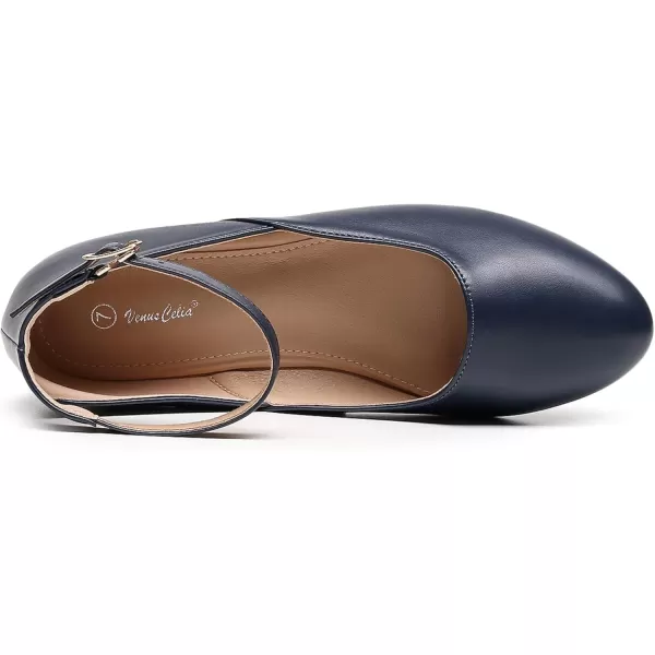 VenusCelia Women's Serenity Strap Flats Shoe