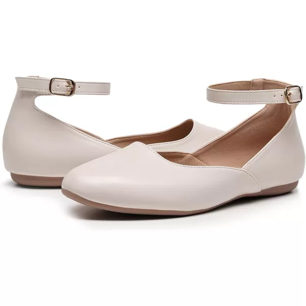 VenusCelia Women's Serenity Strap Flats Shoe
