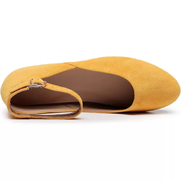 VenusCelia Women's Serenity Strap Flats Shoe