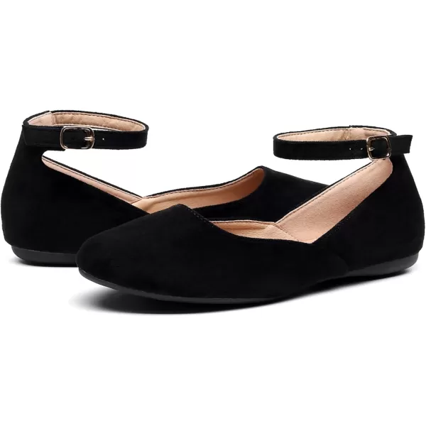 VenusCelia Women's Serenity Strap Flats Shoe