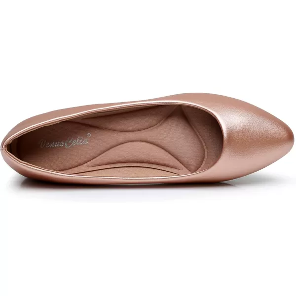 VenusCelia Women's Snug2 Flat Shoe