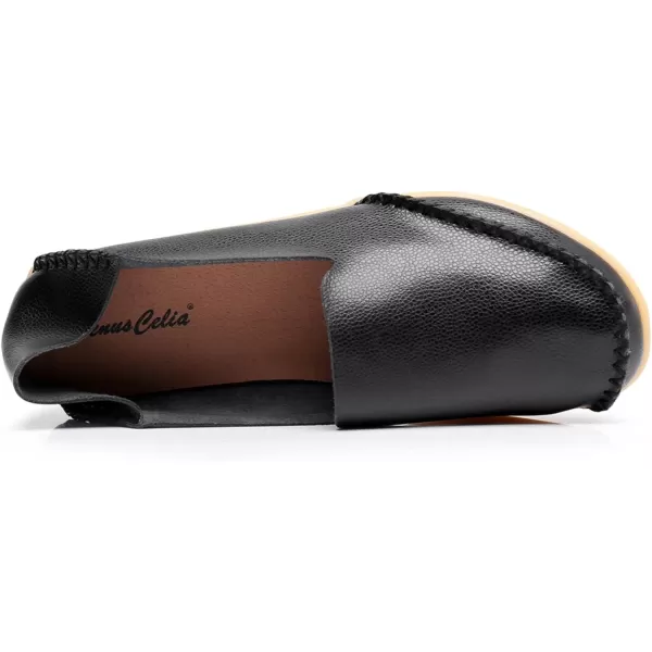 VenusCelia Women's Streamline Comfort Walking Flat Loafer