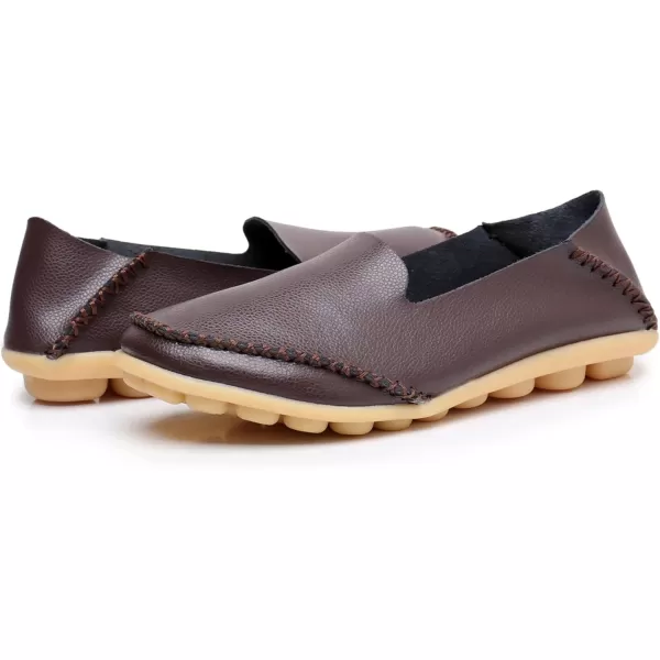 VenusCelia Women's Streamline Comfort Walking Flat Loafer