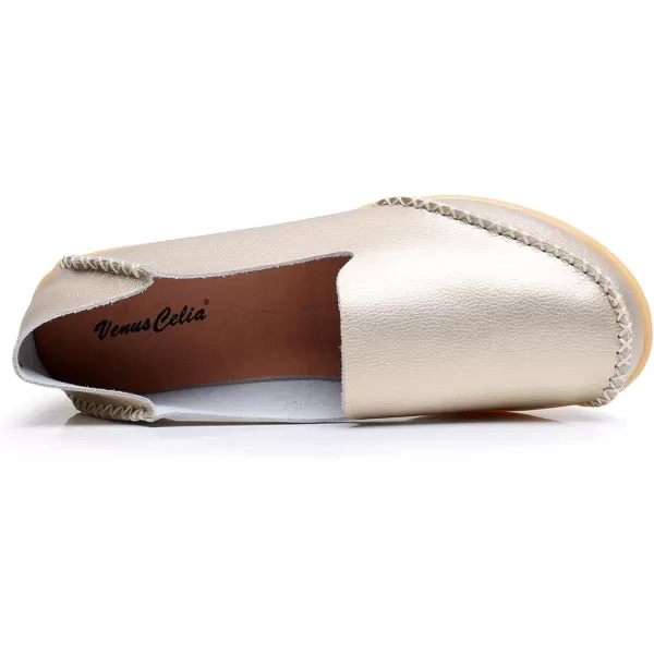 VenusCelia Women's Streamline Comfort Walking Flat Loafer