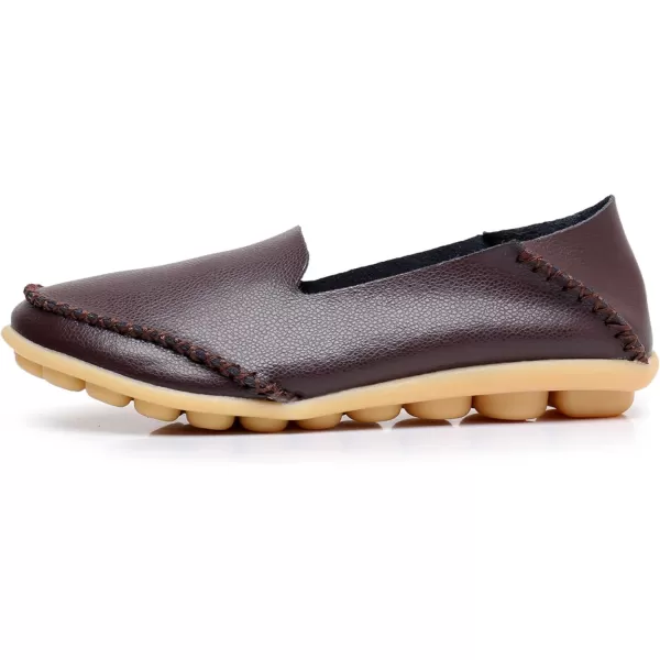 VenusCelia Women's Streamline Comfort Walking Flat Loafer