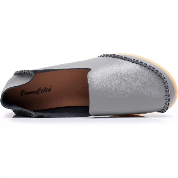 VenusCelia Women's Streamline Comfort Walking Flat Loafer