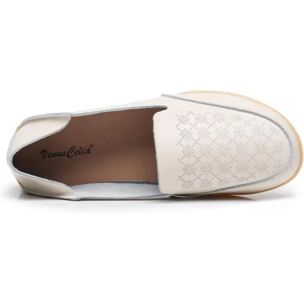 VenusCelia Women's Thawed Comfort Walking Flat Loafer