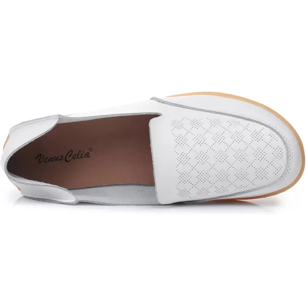 VenusCelia Women's Thawed Comfort Walking Flat Loafer