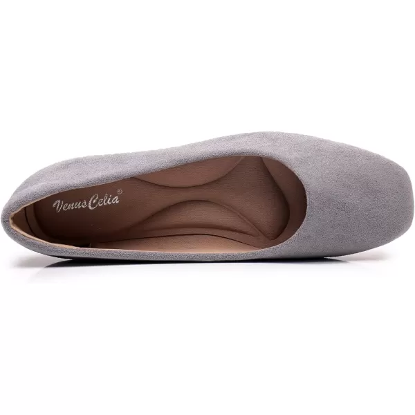 VenusCelia Women's Tile-Toe Flat Shoe