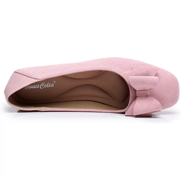 VenusCelia Women's Tile-Toe Flat Shoe