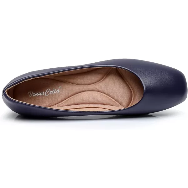 VenusCelia Women's Tile-Toe Flat Shoe