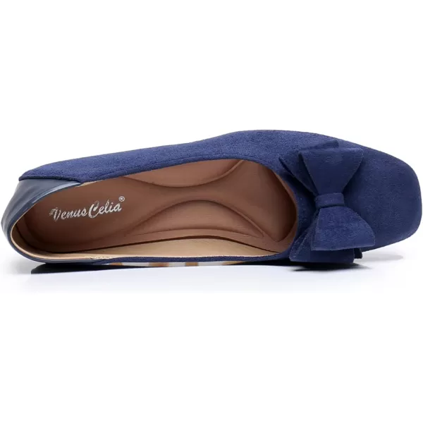 VenusCelia Women's Tile-Toe Flat Shoe