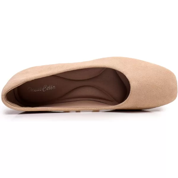 VenusCelia Women's Tile-Toe Flat Shoe