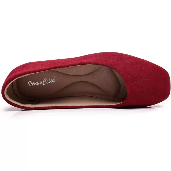 VenusCelia Women's Tile-Toe Flat Shoe