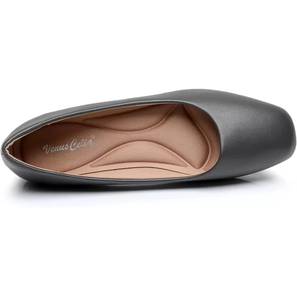 VenusCelia Women's Tile-Toe Flat Shoe