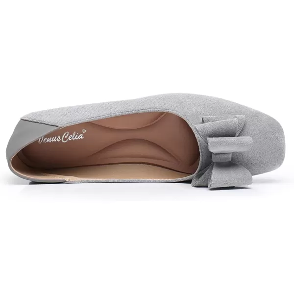 VenusCelia Women's Tile-Toe Flat Shoe