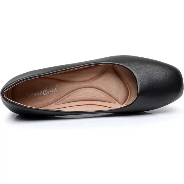 VenusCelia Women's Tile-Toe Flat Shoe