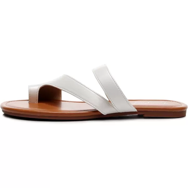 VenusCelia Women's Toe-Ring Slide Sandal