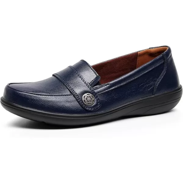 VenusCelia Women's Band Walking Flat Loafer