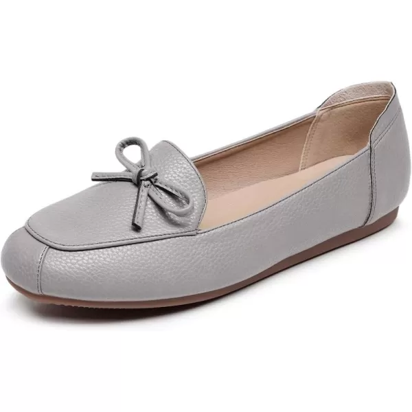VenusCelia Women's Bowknot Wide Flat Shoe