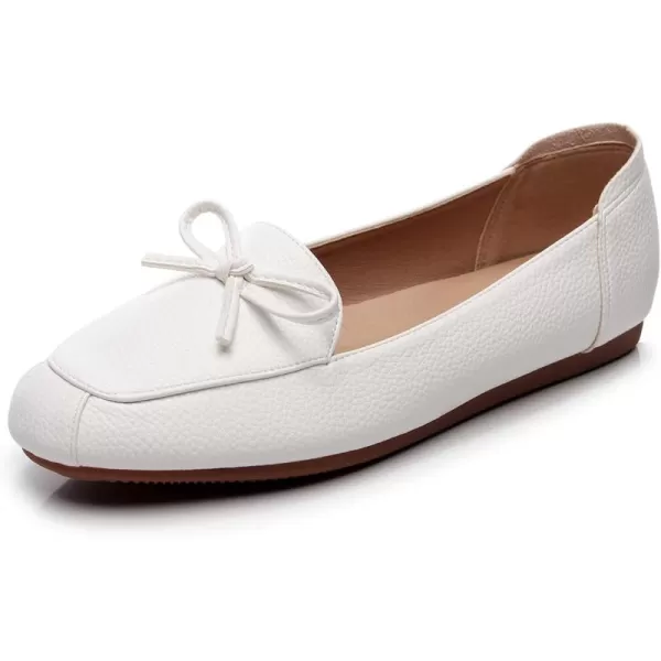 VenusCelia Women's Bowknot Wide Flat Shoe