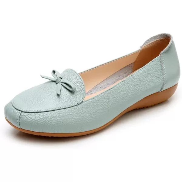VenusCelia Women's Bowknot Wide Flat Shoe