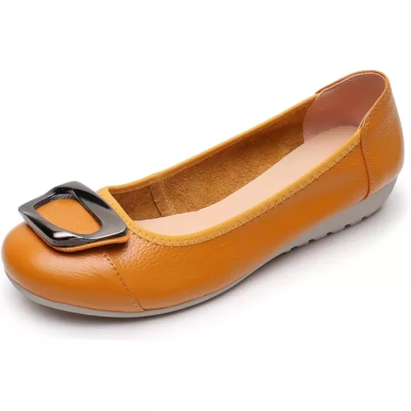 VenusCelia Women's Buckle Dance Flats Shoe