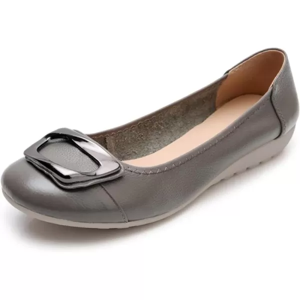 VenusCelia Women's Buckle Dance Flats Shoe