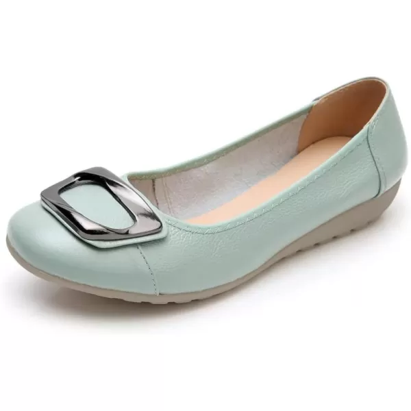 VenusCelia Women's Buckle Dance Flats Shoe