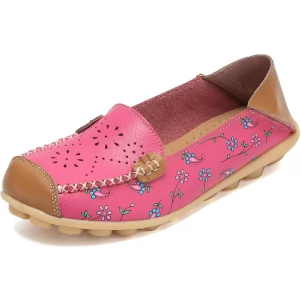 VenusCelia Women's Comfort Walking Boat Shoe)