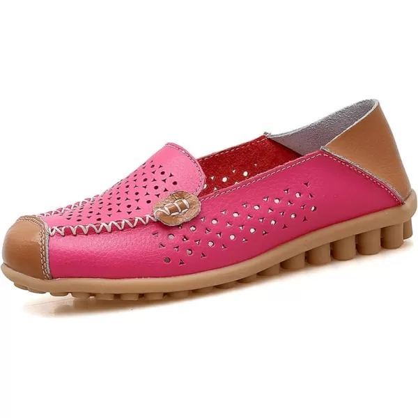 VenusCelia Women's Comfort Walking Boat Shoe)
