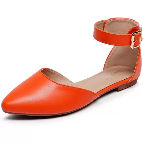 VenusCelia Women's D'Orsay Strap Flat Shoe