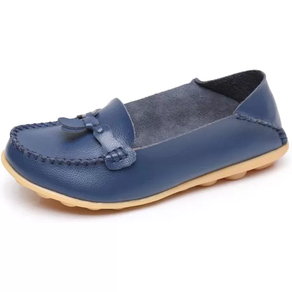 VenusCelia Women's Decoration Comfort Walking Flat Loafer
