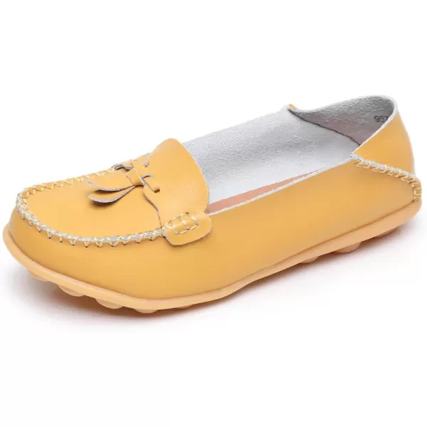 VenusCelia Women's Decoration Comfort Walking Flat Loafer