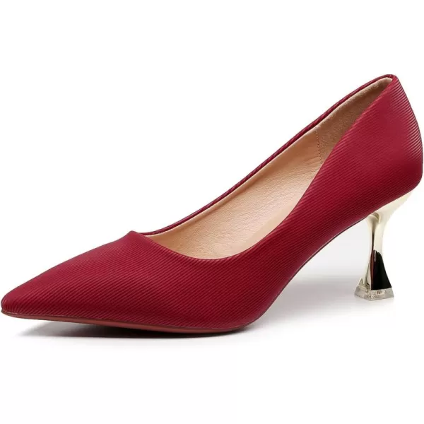 VenusCelia Women's Golden-Sun Pump Stiletto Heel Shoe