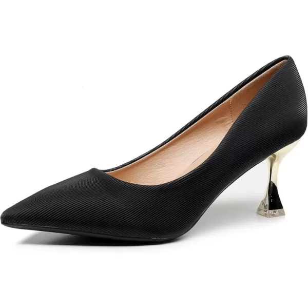 VenusCelia Women's Golden-Sun Pump Stiletto Heel Shoe