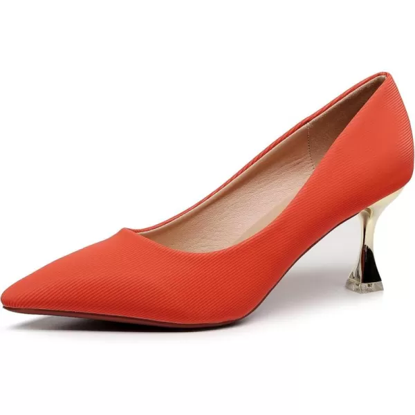 VenusCelia Women's Golden-Sun Pump Stiletto Heel Shoe