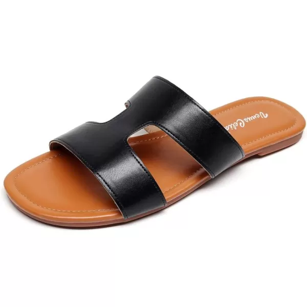 VenusCelia Women's H Band Flat Sandal