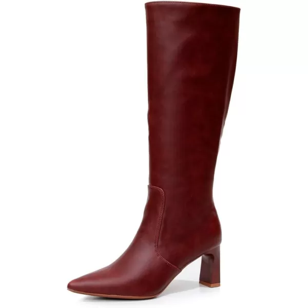 VenusCelia Women's Knee High Stretchy Fashion Boots