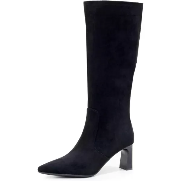 VenusCelia Women's Knee High Stretchy Fashion Boots