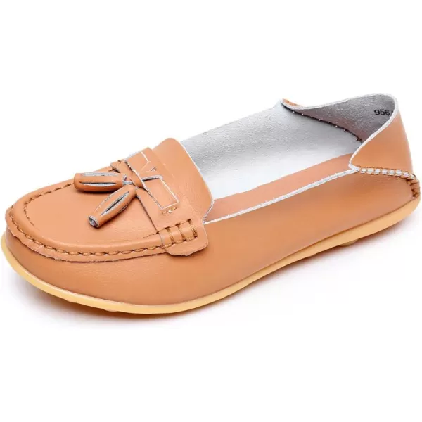 VenusCelia Women's Lantern Comfort Walking Flat Loafer